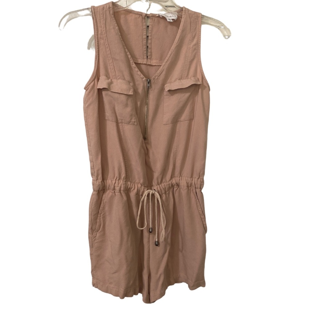 Olive & Oak Tan Sleeveless Romper
